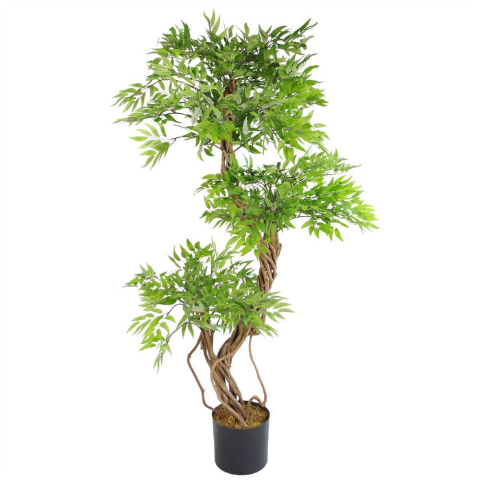 Premium Lifelike 140cm Japanese Fruticosa Ficus Tree