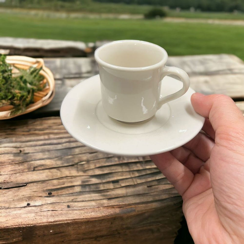 Porcelain Coffee&Tea Cup Espresso&Turkish Coffee Cups White