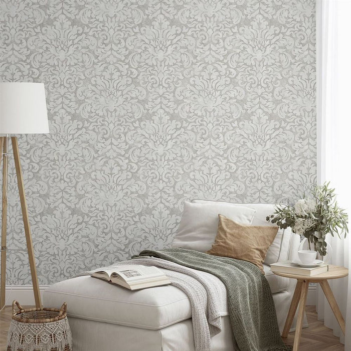 Premium Marinski Damask Soft Gold & Natural Sw12 - High-Quality, Attention to Detail