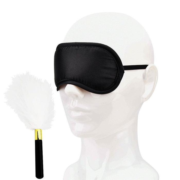 Sensory Bliss. Soft Eye Mask & Feather Tickler Kit. Perfect for Sensuous Pleasure & Restraint Play