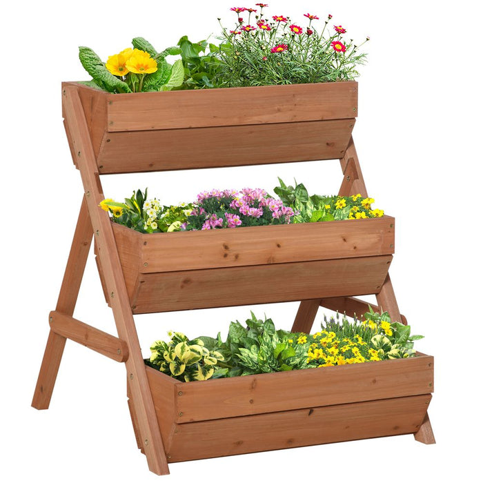 Premium Outdoor Wooden Raised Garden Bed - Versatile, Durable, Stylish Design for Luscious Plant Growth