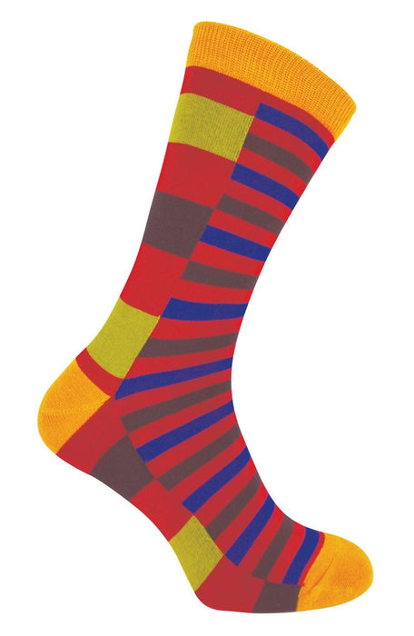 Mr Heron - Patterned Socks, Soft, Breathable, Hypoallergenic & Antibacterial