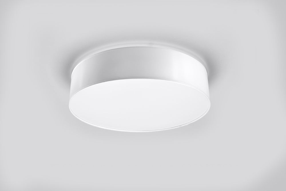 Modern Round LED Wall Lamp in White - Premium Quality, Loft Design, E27 Bulb Compatible