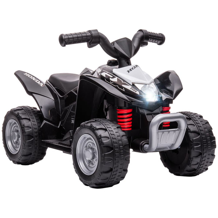 Honda Licensed Kids Electric Quad Bike 6V ATV Ride On 1.5-3 Years Black