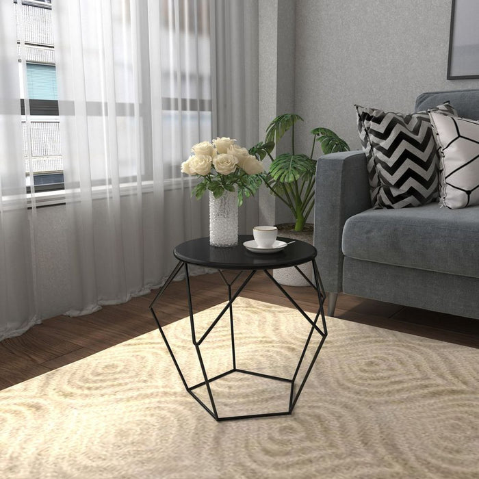 Nordic Minimalist Steel Side Table - Coffee Table for Living Room