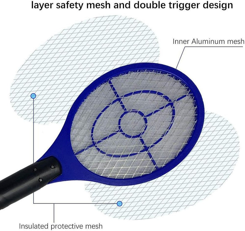 High-Voltage Bug Zapper Swatter - Instant Insect Pest Killer - Quality Guaranteed