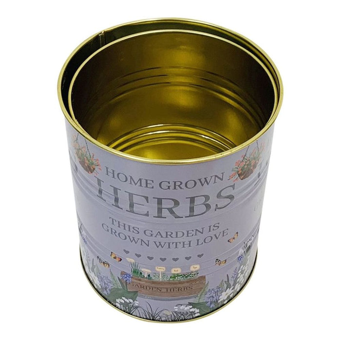 Potting Shed Storage Tins - Set of Two - Quality, Functional, Stylish - Perfect for Gardening & Storage