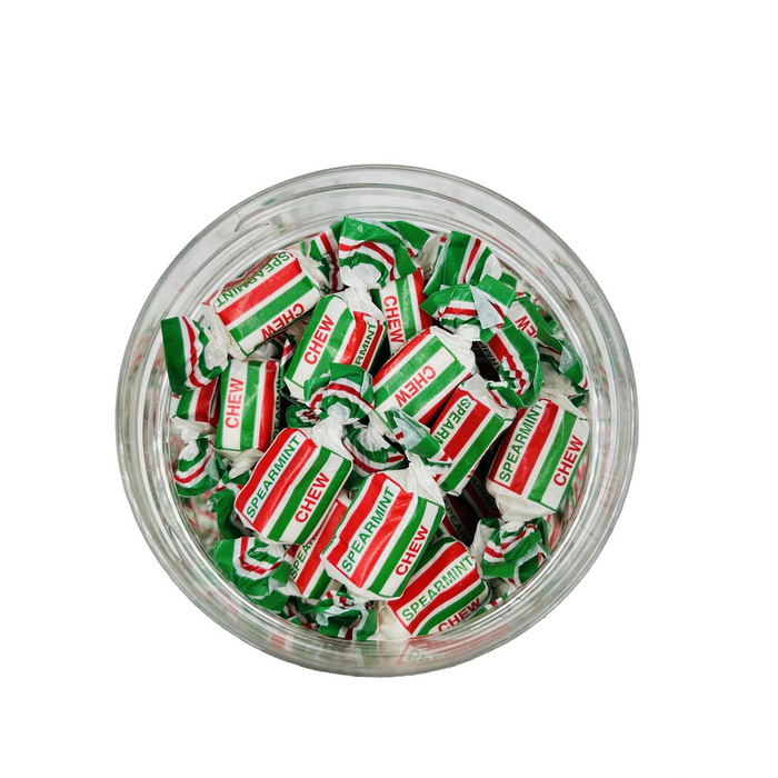 Premium Spearmint Chews x 80 - Fresh and Individually Wrapped - Perfect for Gifting or Personal Enjoyment - Fast & Reliable Delivery