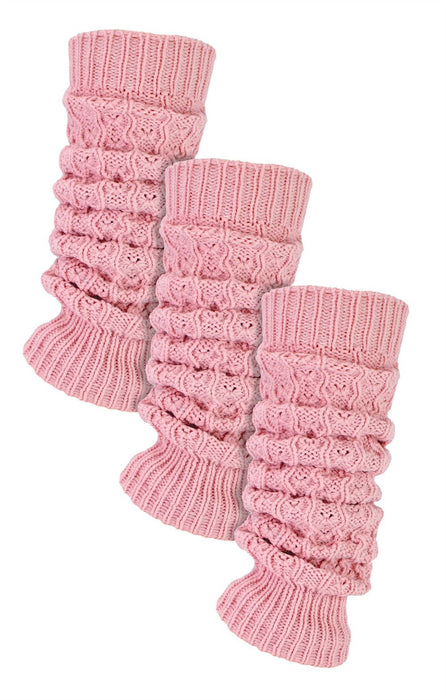 Sock Snob - Ladies 3 Pack Chunky Leg Warmers