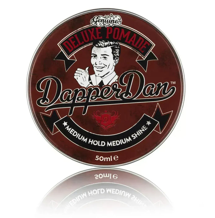 Dapper Dan Deluxe Pomade - Professional Medium Hold, Medium Shine Hair Product for Men - 50ml