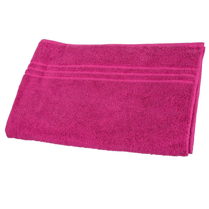 Luxury Purple Bath Towel 100x140cm - Soft, Absorbent, 100% Cotton - Professional Quality - Machine Washable - Available in Red & Blue.