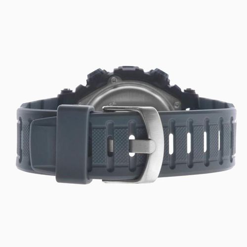 Sekonda Mens Sports Duel time Grey Dial & Rubber Strap Watch-1349