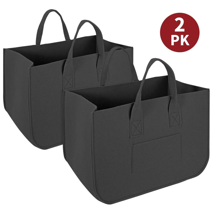 Premium Storage Baskets: 2pk Organiser for Home - Clothes, Snacks, Books - Durable & Stylish - Ideal Gift