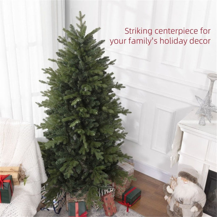 6ft Christmas Tree Artificial Green 46.1" Dia. x 70.9" H