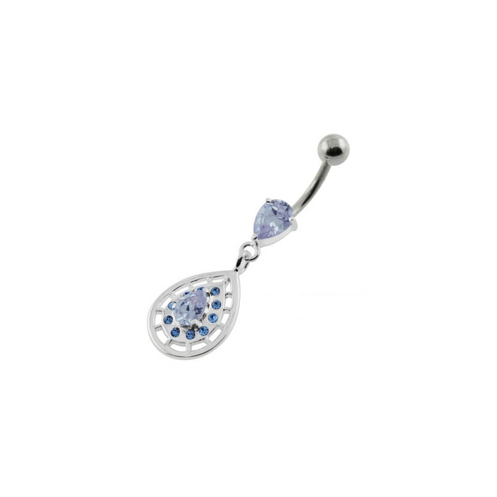 Tear Drop Patten Navel Belly piercing