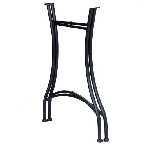 Outsunny Garden Table, Mosaic Round Patio Side Table with 60cm Ceramic Top