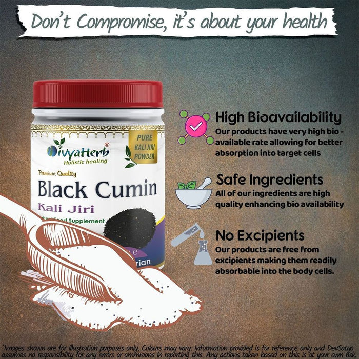 Premium Black Cumin Powder - High-Quality and Versatile - Boosts Immune System - Authentic Flavor - Limited Stock