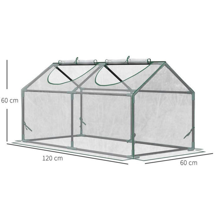 Outsunny Greenhouse Plants Foil Tomato Vegetable House