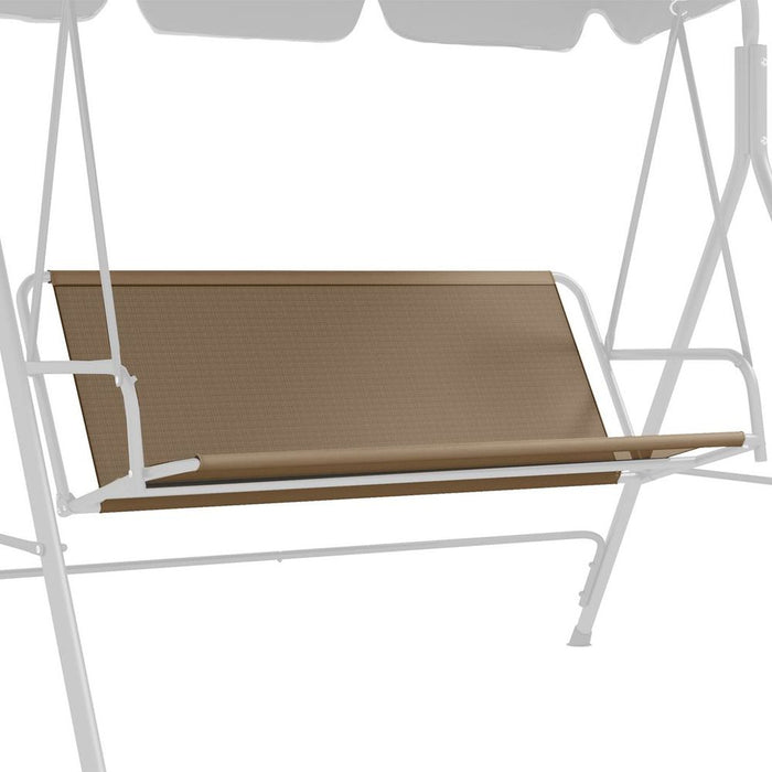 Outsunny Garden Swing Chair Seat Cover Replacement, 115 x 48 x 48cm, Beige