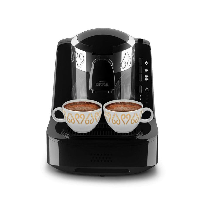 OKKA AUTOMATIC TURKISH COFFEE MACHINE - BLACK/CHROME