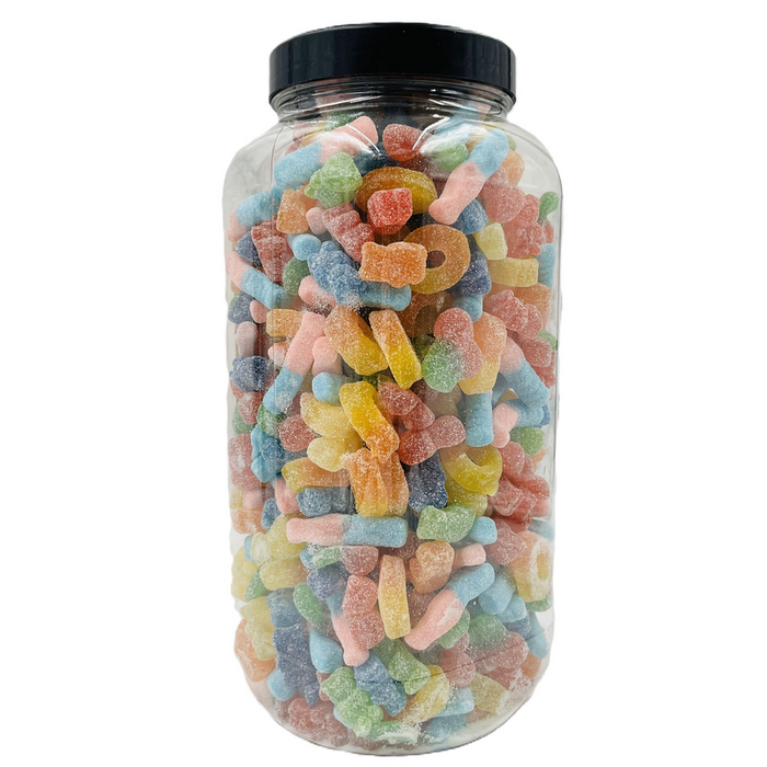 Simway Sweets Huge 3KG Candy Jar - Fun Fizzies Mix - Perfect Gift