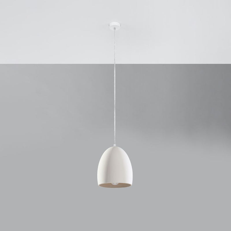Flawiusz Ceramic Pendant Lamp - Modern Design - E27