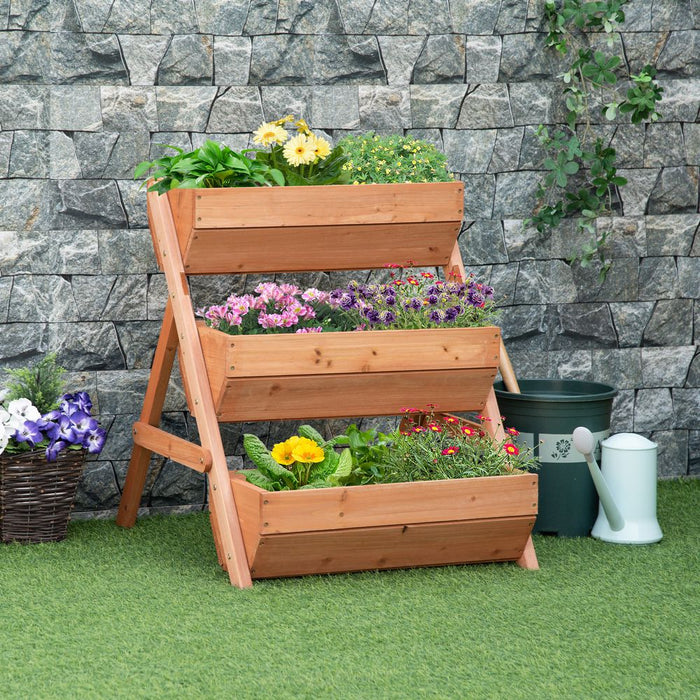 Premium Outdoor Wooden Raised Garden Bed - Versatile, Durable, Stylish Design for Luscious Plant Growth