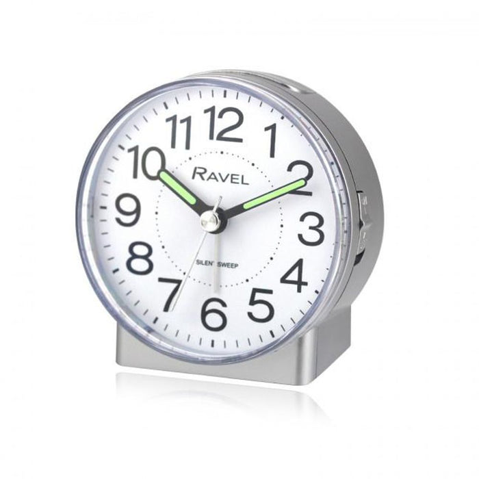 Ultra-Quality Ravel Bedside Alarm Clock - Clear Dial, Bold Numbers - Multiple Colors - Perfect for Home or Office