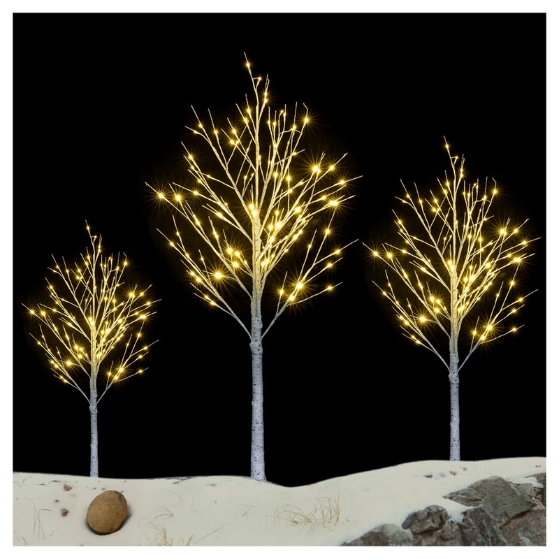 5FT Snowflake Christmas Tree with 72 LED Lamp