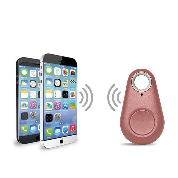 Aquarius Key Finder Anti-Lost Alarm, GPS Last Location Finder, Rose Gold