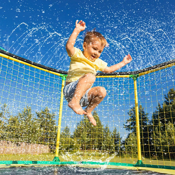 VINSANI TRAMPOLINE SPRINKLER: Turn Your Trampoline into a Water Park - Easy Install, Safe & Durable