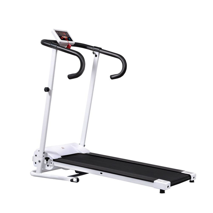 High-Speed Folding Treadmill: Home Fitness Machine with Safety Stopper - HOMCOM