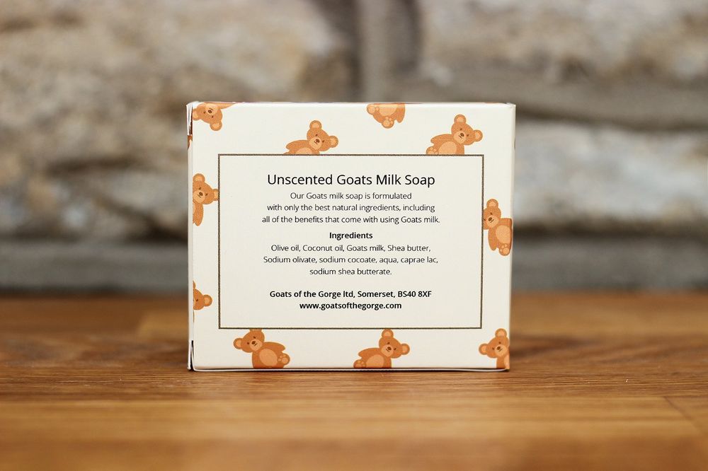 Premium Goats Milk Soap Teddy Shape - Moisturizing, Rejuvenating, Healthy Skin - Best Quality