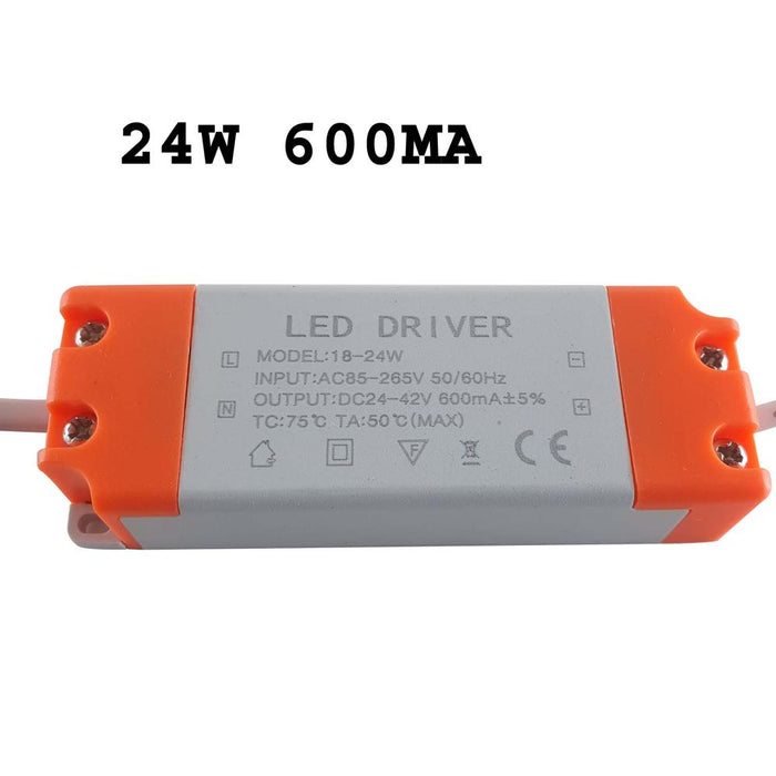 High-Quality DC 24-42V LED Driver Power Supply - 24W - AC 85-265V Transformer - CE, ROHS Certified