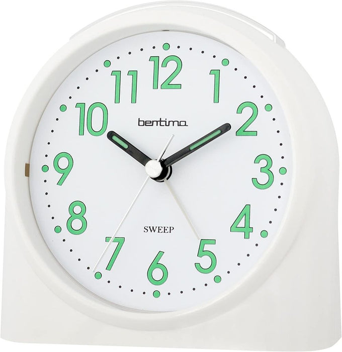 Premium Acctim Sweeper Alarm Clock - White - Guaranteed Quality