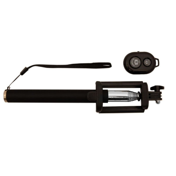 Aquarius Bluetooth Selfie Stick: Wireless Trigger, Lightweight, Black