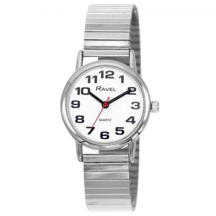 Stylish Ravel Ladies Silver Watch. Superior Quality. Easy to Read. Sleek Design.