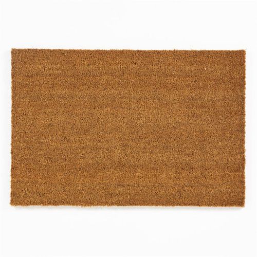 Astley Plain PVC Backed Coir 40x60cm Natural Doormat