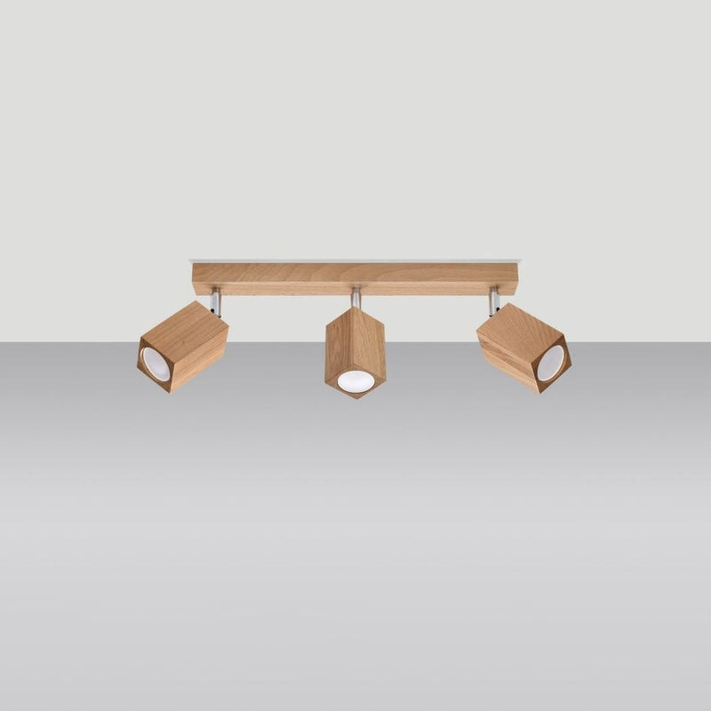 Ceiling lamp wood Keke Scandinavian Design GU10