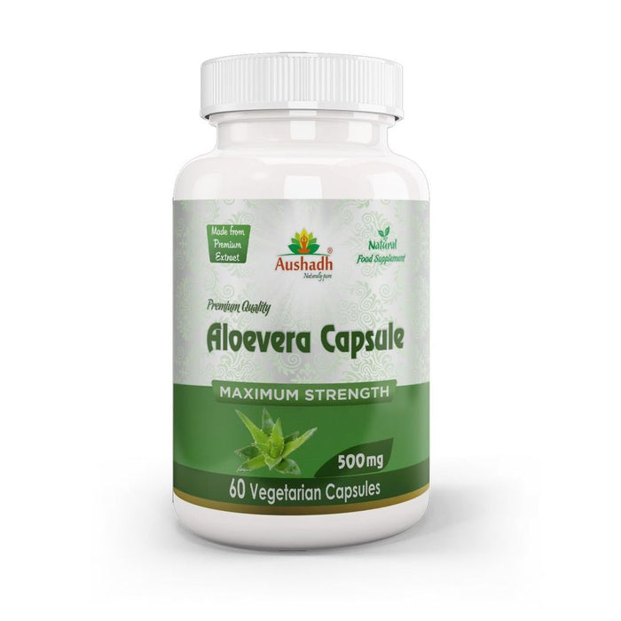 Aloe Vera Capsule: Natural Herb for Colon Cleanse & Detox – High Quality