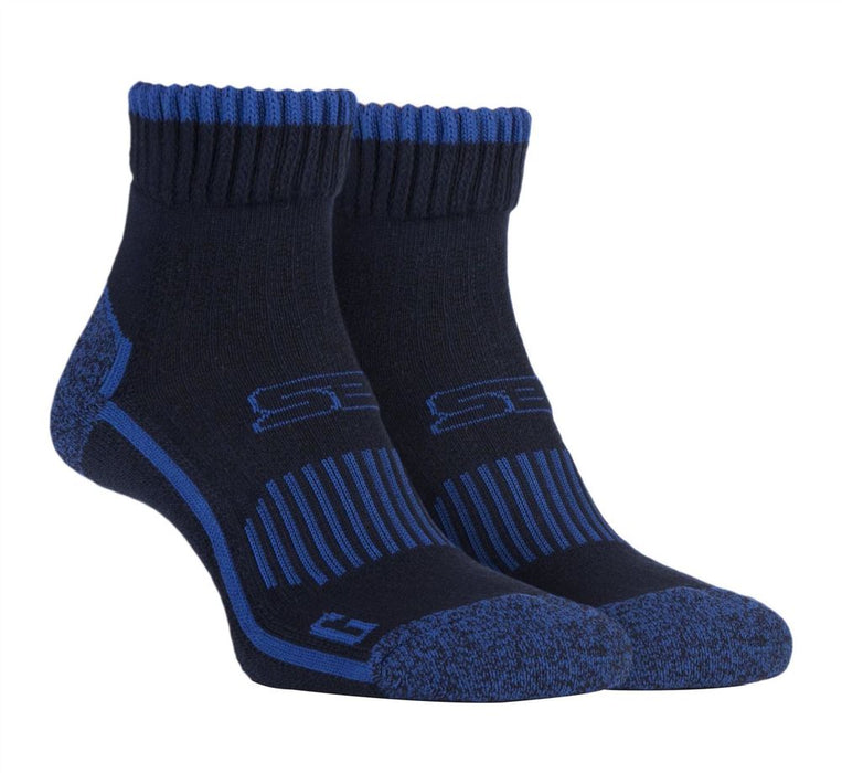 Storm Bloc - 1 Pair Mens Cotton Ankle Socks