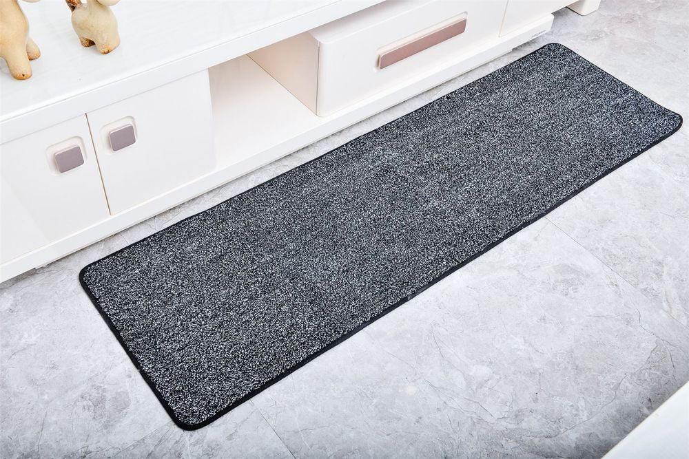 Vinsani Magic Clean Step Mat Non-Slip Backing Machine Washable Doormat Carpet Runner Rug Liner