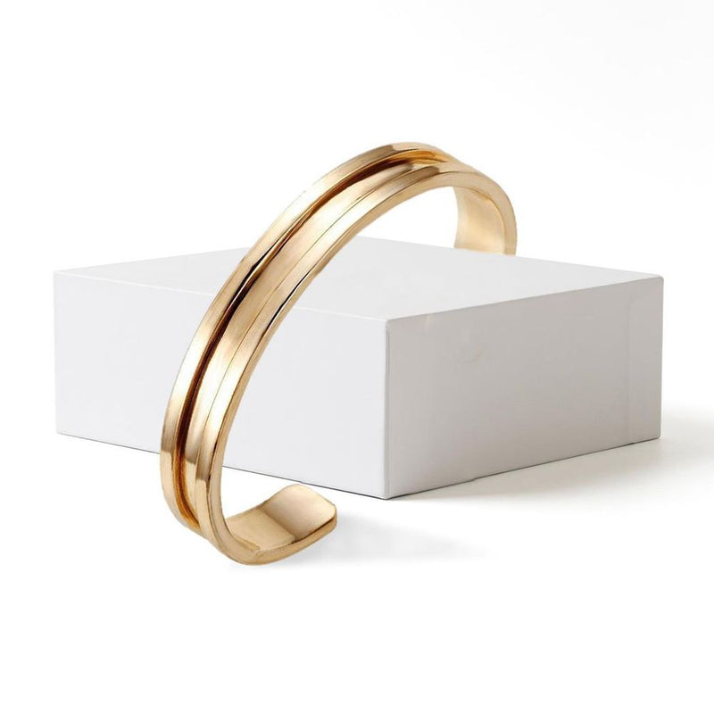 Aquarius Hair Elastic Holder Bracelet - Gold