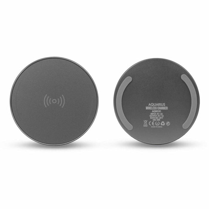 Aquarius Universal Wireless Charger - Portable, Fast, Reliable [Space Grey]