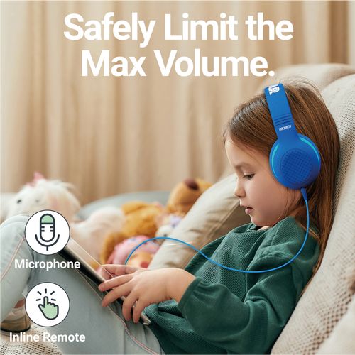 MAJORITY SUPERSTAR KIDS HEADPHONES BLUE