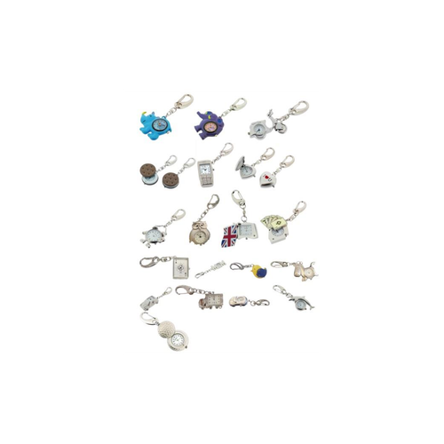 Imperial 12 MIX Key Chain Clock - CLEARANCE NEEDS RE-BATTERY