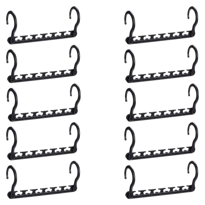 Space-Saving Magic Clothes Hangers - 10 Pack Organizer for Tidy Wardrobes