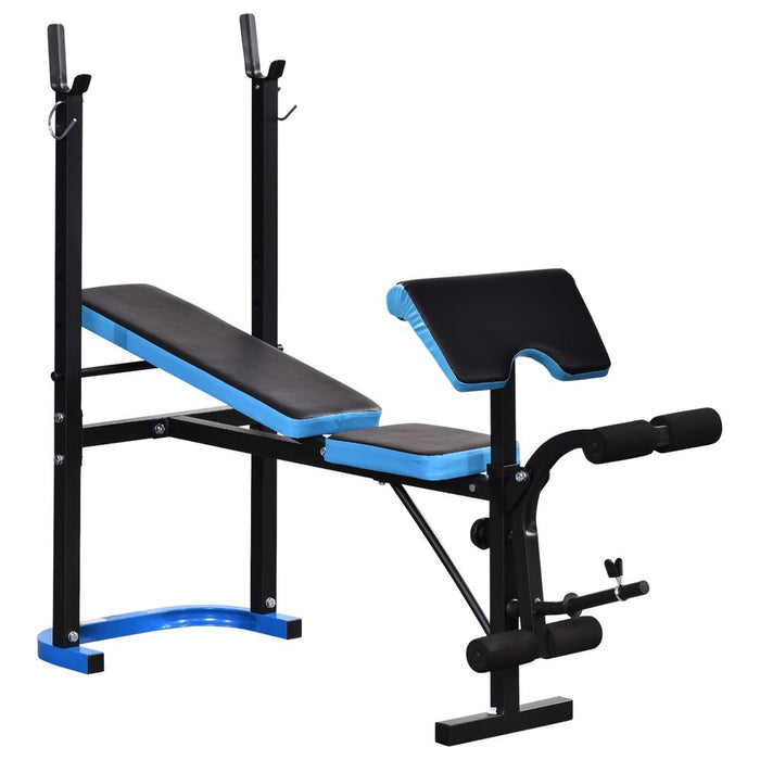 Versatile Adjustable Weight Bench - Build Muscle & Strength at Home Gym - HOMCOM