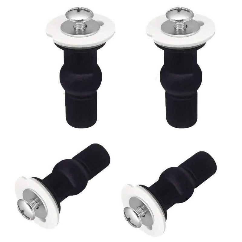 DURABLE 4PK TOILET SEAT HINGE 9867