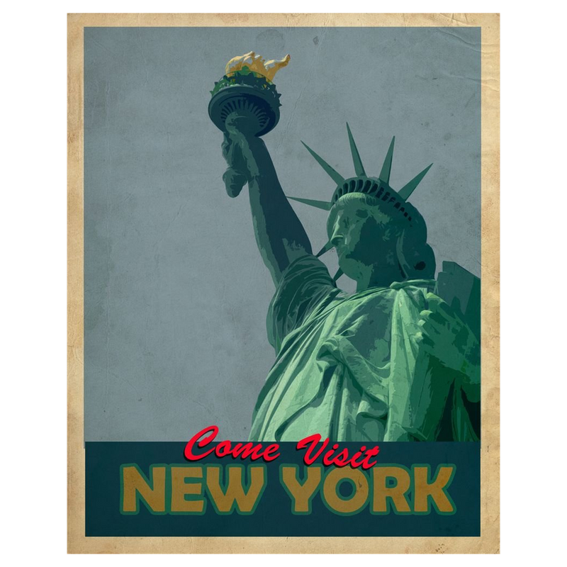 Authentic Retro New York Metal Sign - Best Quality - Limited Stock
